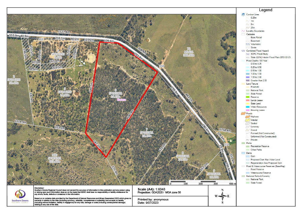 Lot 6 Back Creek Rd, Karara, QLD 4352