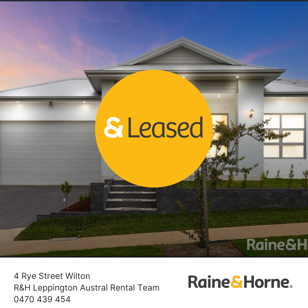 4 Rye St, Wilton, NSW 2571
