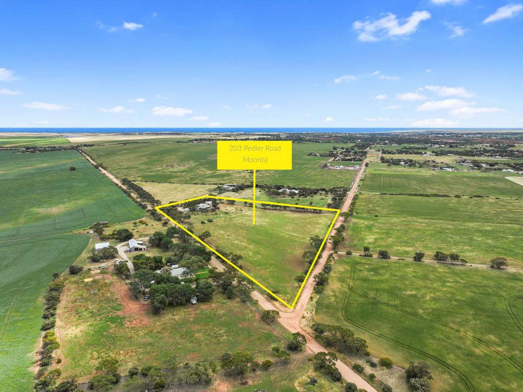 203 Pedler Rd, East Moonta, SA 5558