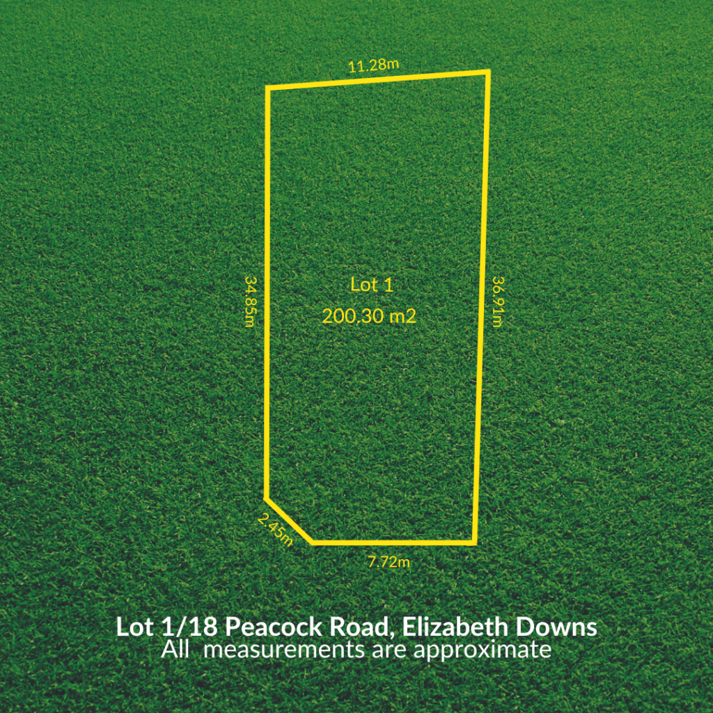Lot 1/18 Peacock Rd, Elizabeth Downs, SA 5113