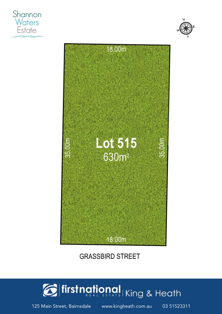 Lot 515 Grassbird St, Bairnsdale, VIC 3875