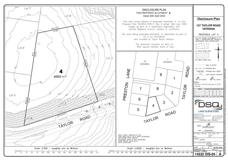 Lot 4 "Acres On Taylor", Veteran, QLD 4570