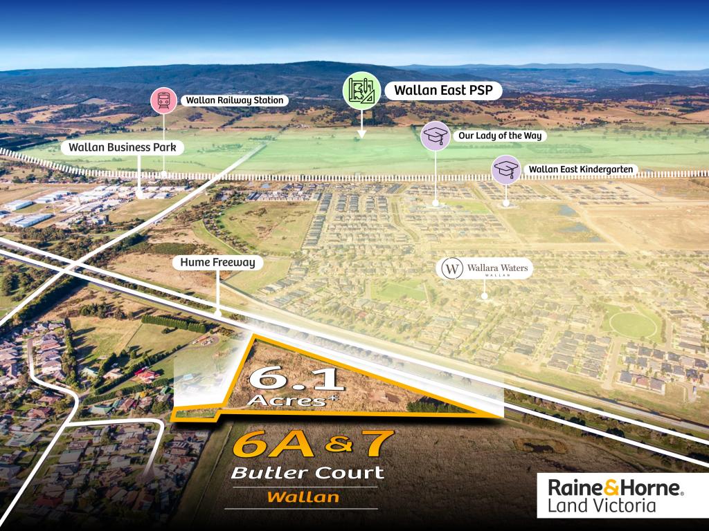 6A & 7 BUTLER CT, WALLAN, VIC 3756