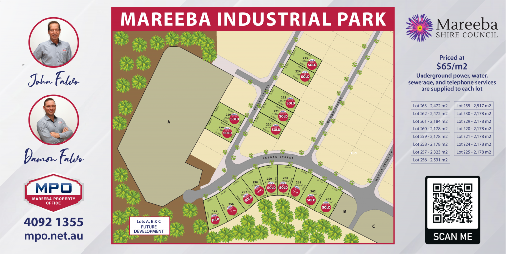 Lot 258 & Lot 261 Mareeba Industrial Park, Mareeba, QLD 4880