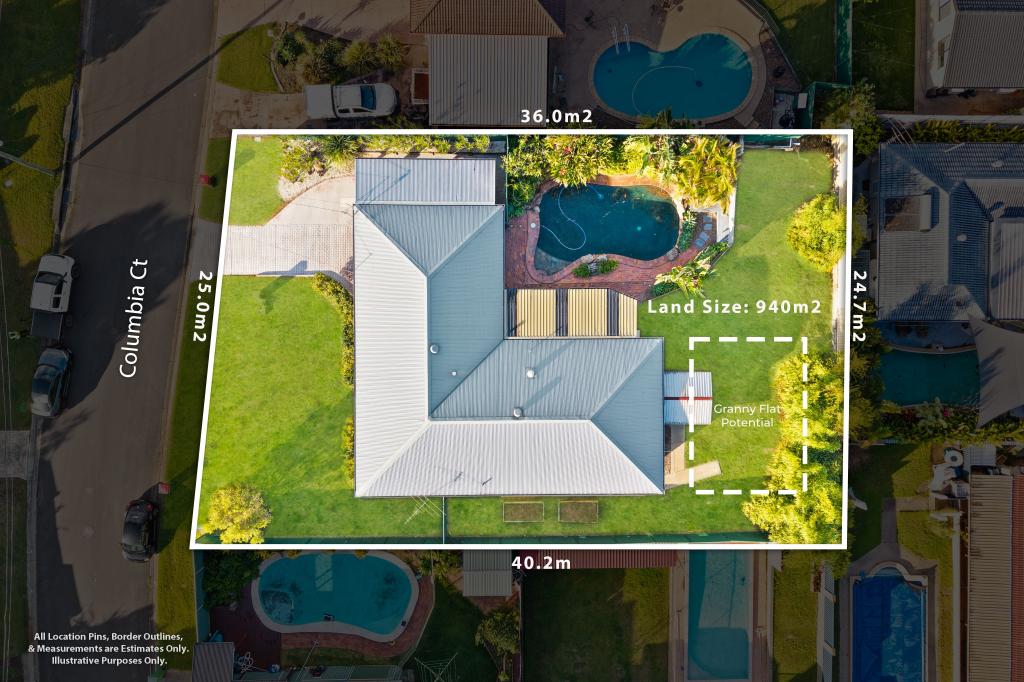 3 COLUMBIA CT, SPRINGWOOD, QLD 4127