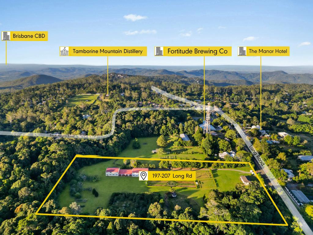 197-207 LONG RD, TAMBORINE MOUNTAIN, QLD 4272