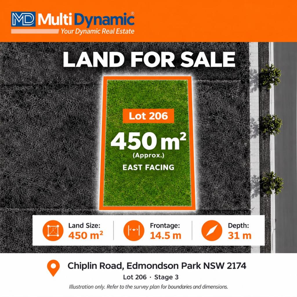 Lot 206 Percy St, Edmondson Park, NSW 2174