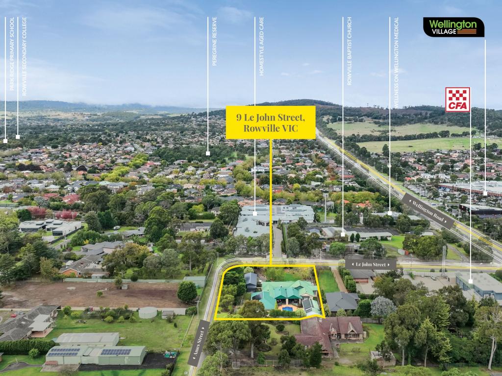 9 LE JOHN ST, ROWVILLE, VIC 3178