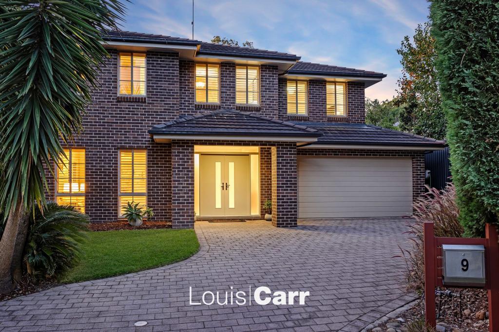 9 MEADOW PL, KELLYVILLE, NSW 2155