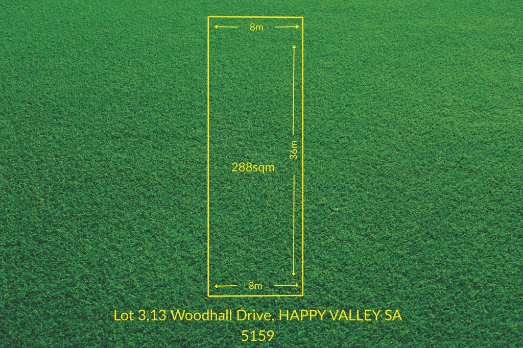 Lot 3/13 Woodhall Dr, Happy Valley, SA 5159