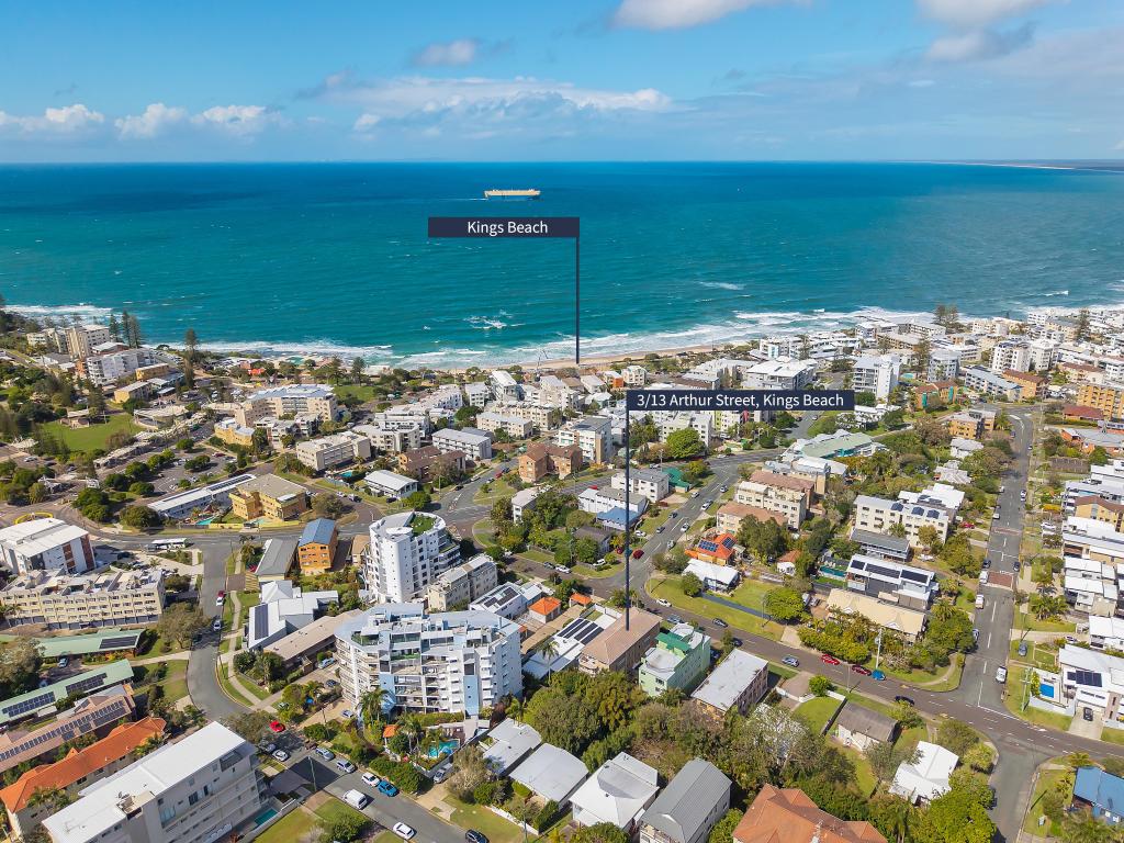 3/13 ARTHUR ST, KINGS BEACH, QLD 4551