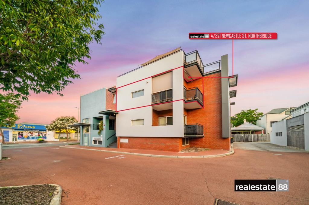 4/321 NEWCASTLE ST, NORTHBRIDGE, WA 6003