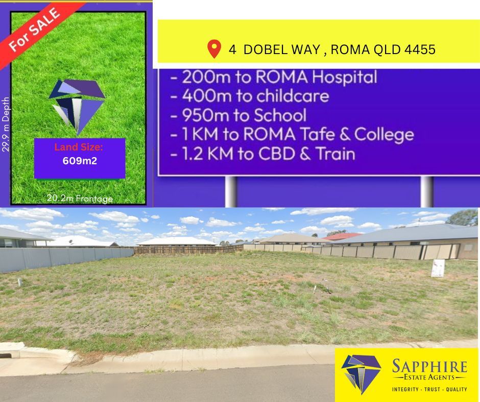 4 Dobel Way, Roma, QLD 4455