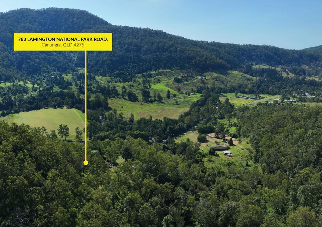 783 LAMINGTON NATIONAL PARK RD, CANUNGRA, QLD 4275