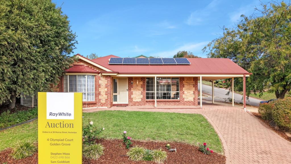 4 Olympiad Ct, Golden Grove, SA 5125