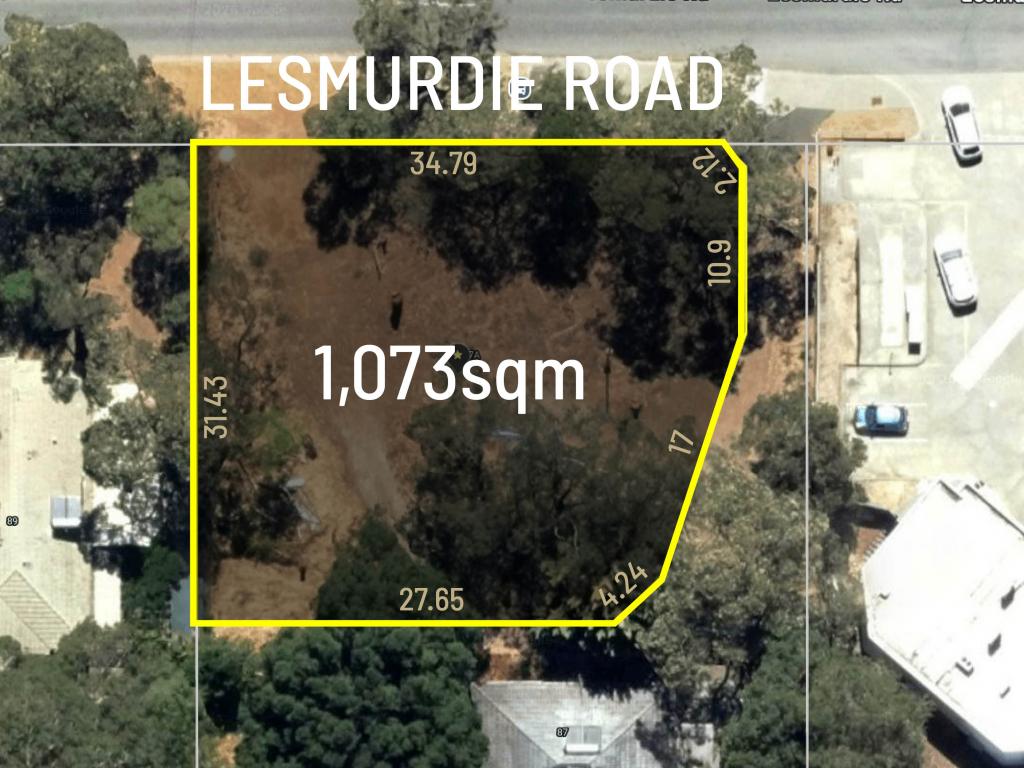 87A LESMURDIE RD, LESMURDIE, WA 6076