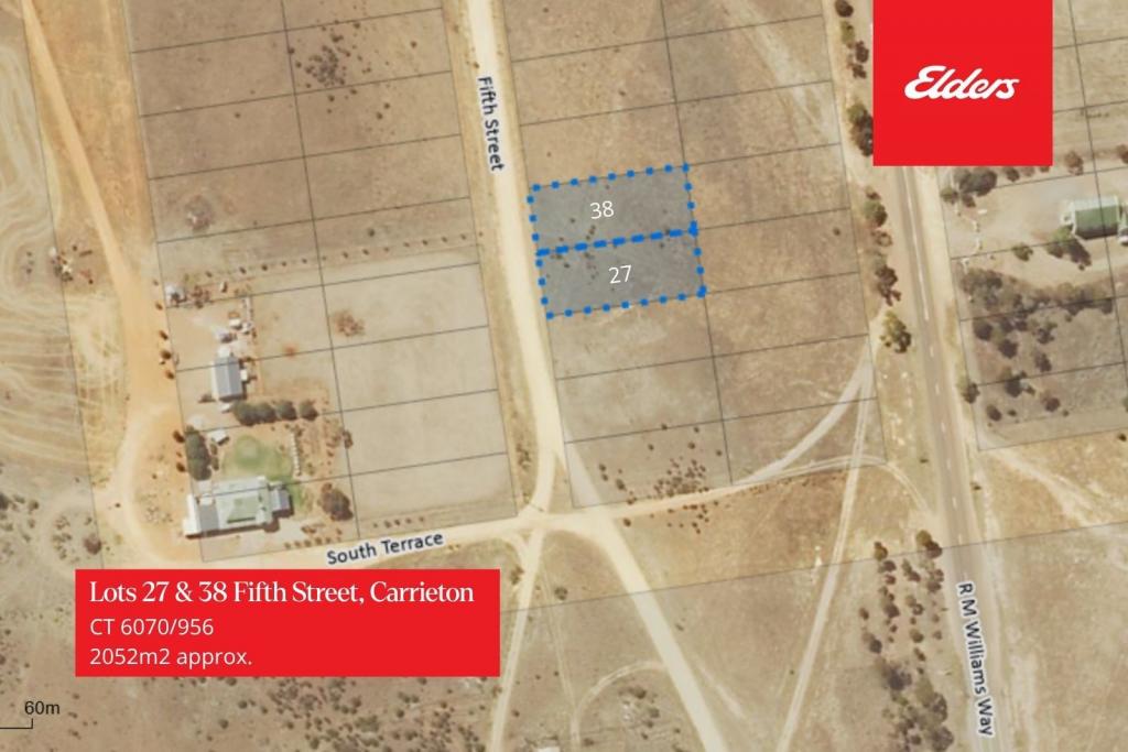 LOT 27 & 38/LOTS 27 & FIFTH ST, CARRIETON, SA 5432
