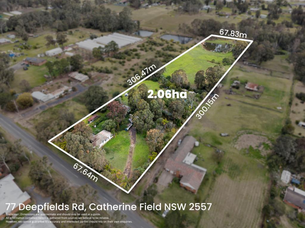 77 DEEPFIELDS RD, CATHERINE FIELD, NSW 2557