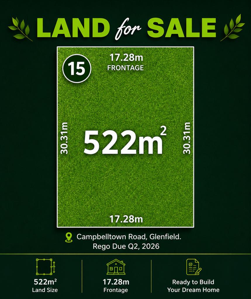 Lot 15p Campbelltown Road, Glenfield, Glenfield, NSW 2167