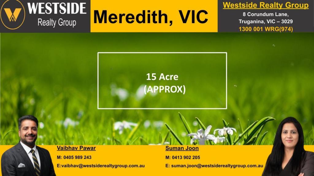 Contact Agent For Address, Meredith, VIC 3333