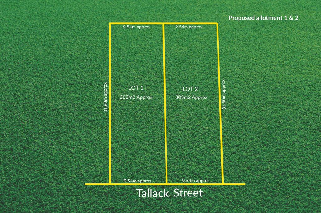 Lot 1 & 2/11 Tallack St, Windsor Gardens, SA 5087