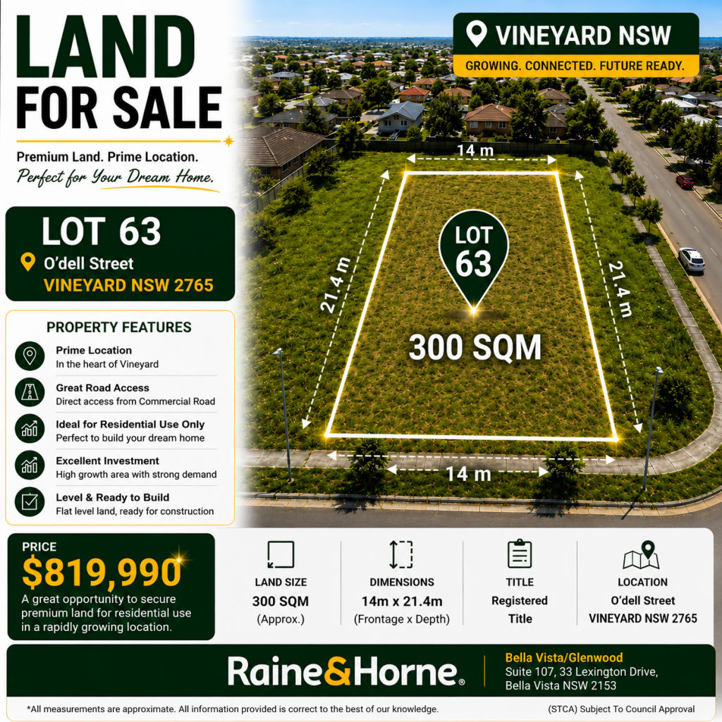 Contact Agent For Address, Vineyard, NSW 2765