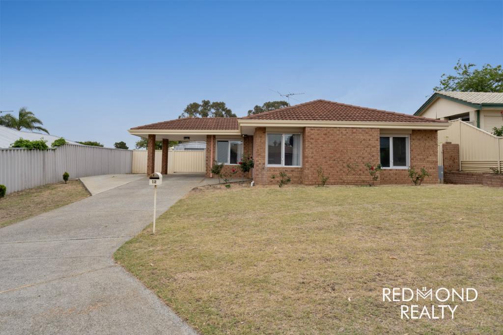 12 EUCUMBENE CRES, JOONDALUP, WA 6027