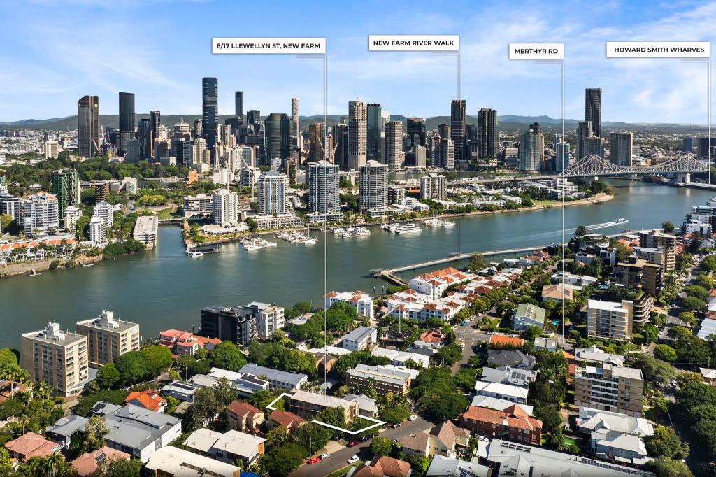 6/17 Llewellyn St, New Farm, QLD 4005