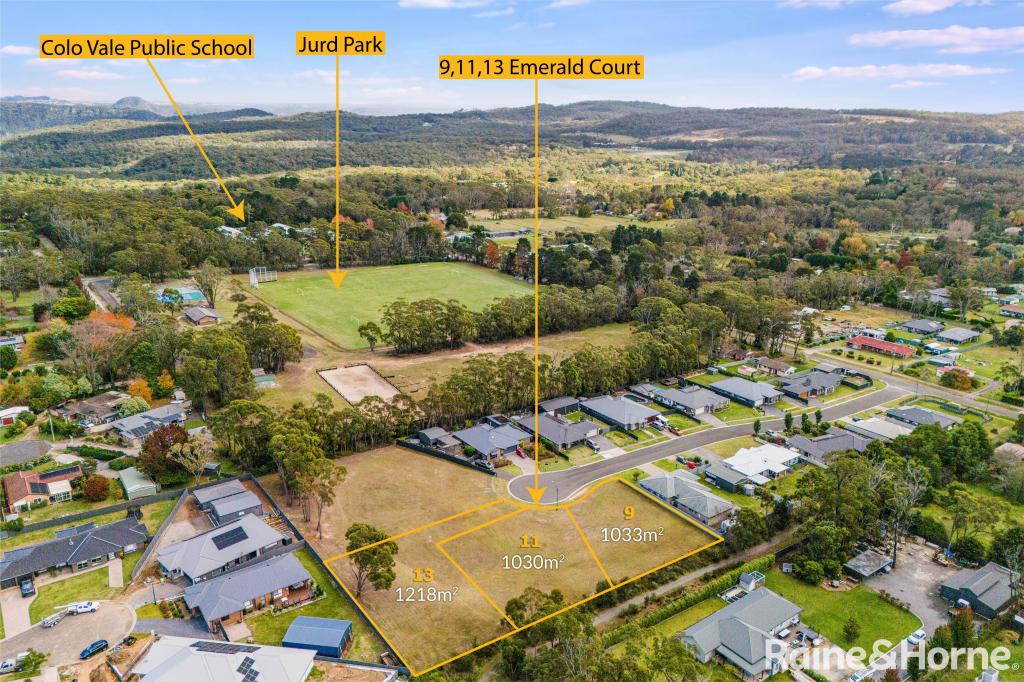 9, 11, 13 Emerald Ct, Colo Vale, NSW 2575