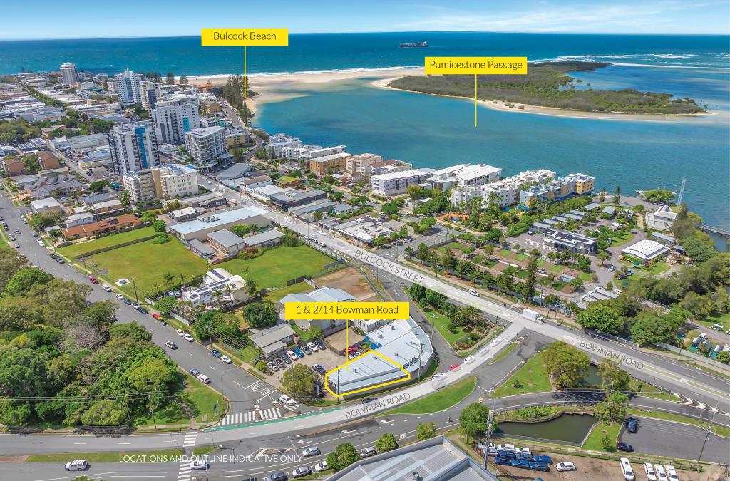 1 & 2/14 BOWMAN RD, CALOUNDRA, QLD 4551