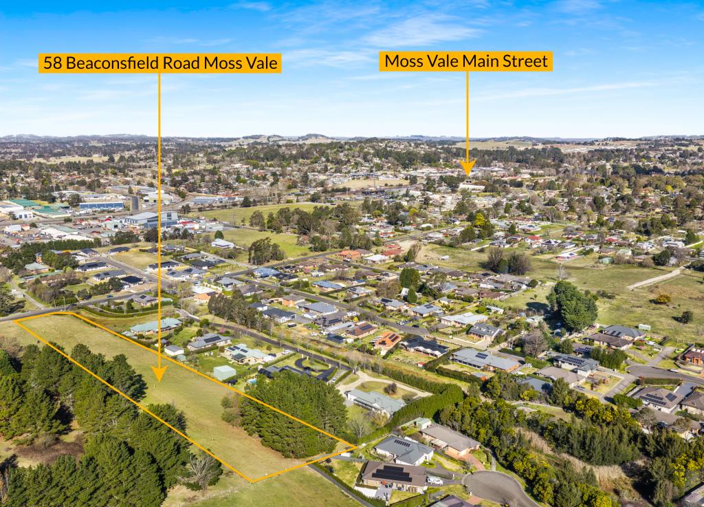 58 BEACONSFIELD RD, MOSS VALE, NSW 2577