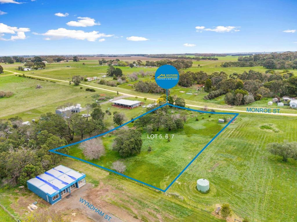 Lot 5, 6, & 7 Monroe St, Branxholme, VIC 3302