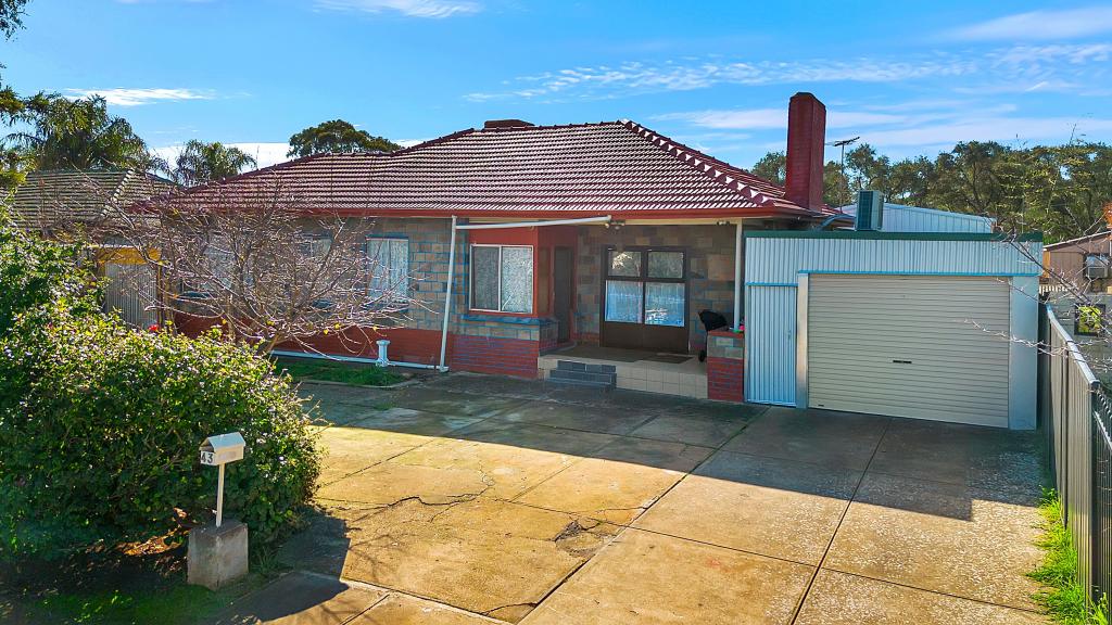43 PORTLAND RD, ELIZABETH EAST, SA 5112