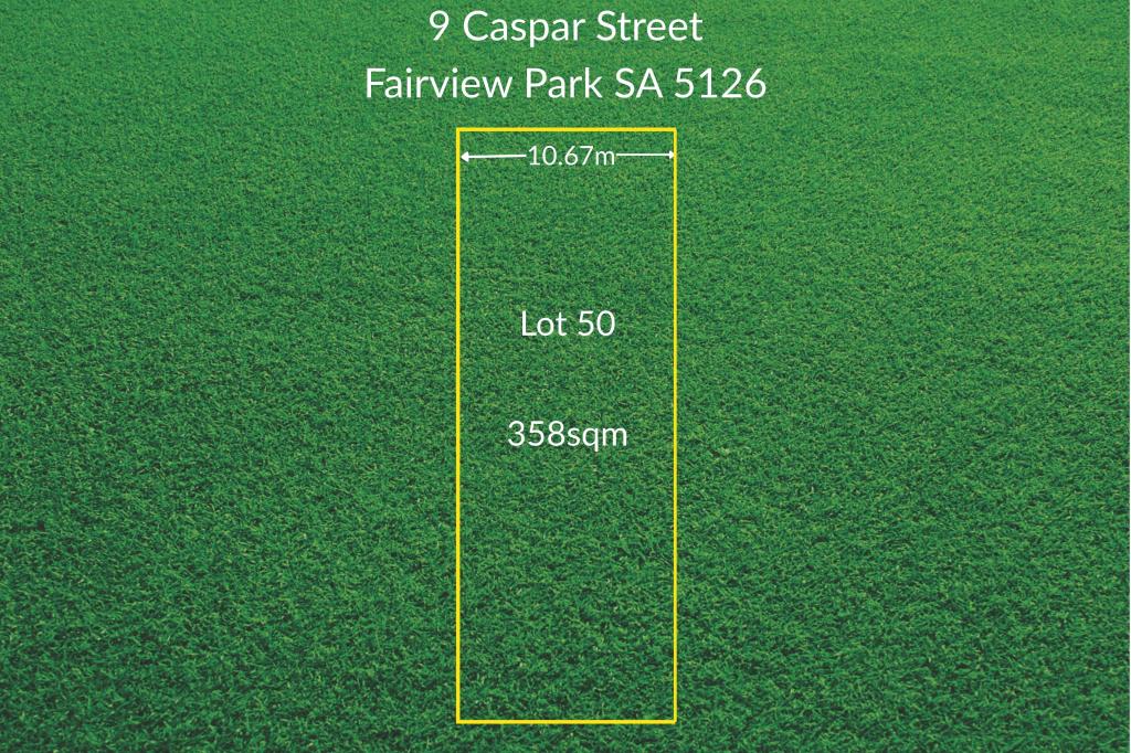 Lot 50/9 Caspar St, Fairview Park, SA 5126