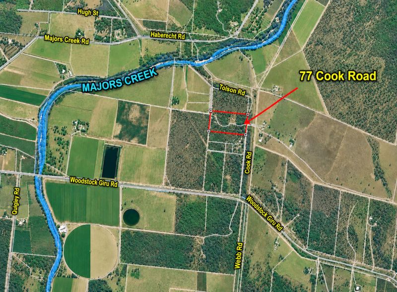 77 Cook Rd, Majors Creek, QLD 4816