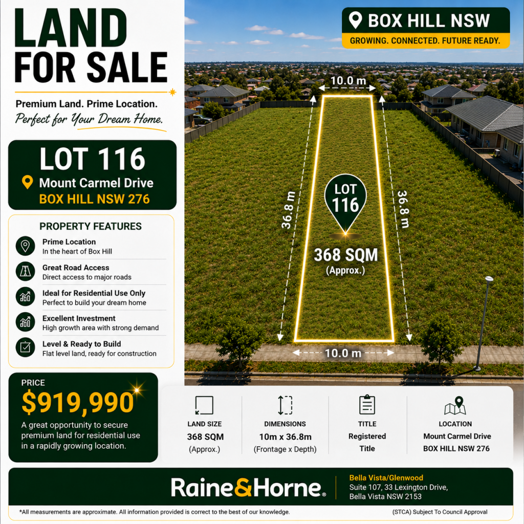 Contact Agent For Address, Box Hill, NSW 2765