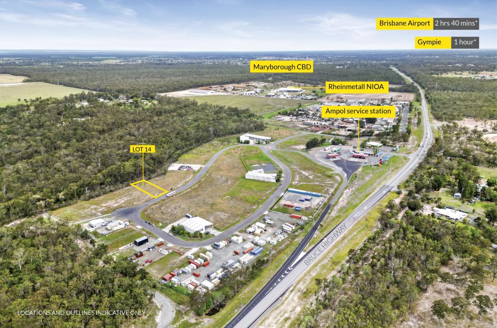 LOT 14 ENTERPRISE CCT, MARYBOROUGH WEST, QLD 4650