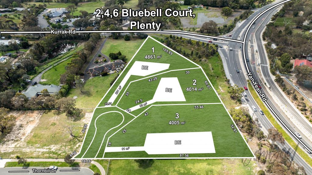 2 & 4 & 6 Bluebell Ct, Plenty, VIC 3090