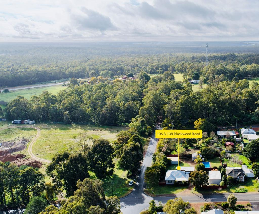106 & 108 BLACKWOOD RD, GREENBUSHES, WA 6254