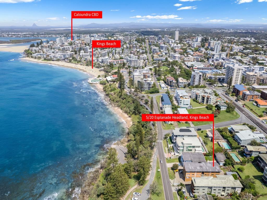 5/20 ESPLANADE  E, KINGS BEACH, QLD 4551