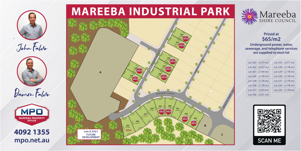 Lots 256 To 259 & Lot 261 Mareeba Industrial Park, Mareeba, QLD 4880