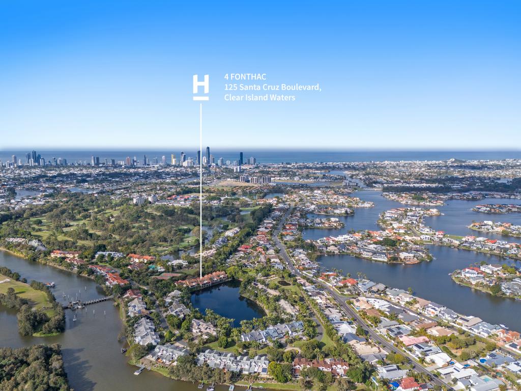 4 Fonthac/125 Santa Cruz Bvd, Clear Island Waters, QLD 4226