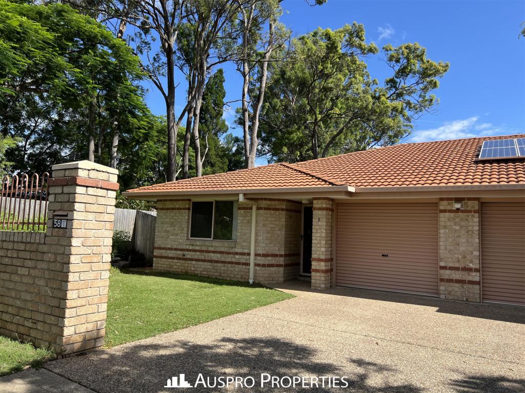 1 58 SYMONS ROAD SUNNYBANK HILLS QLD 4109, SUNNYBANK HILLS, QLD 4109