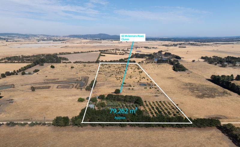 60 Mclennans Rd, Clunes, VIC 3370