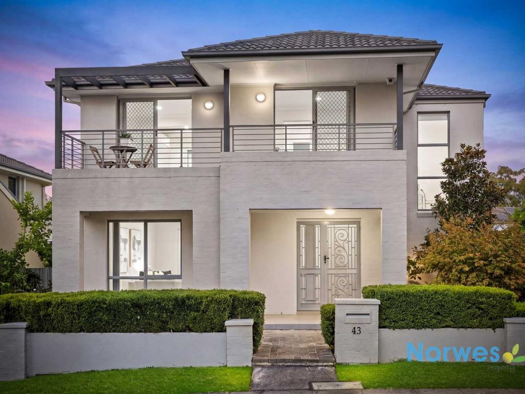 43 WATFORD DR, STANHOPE GARDENS, NSW 2768