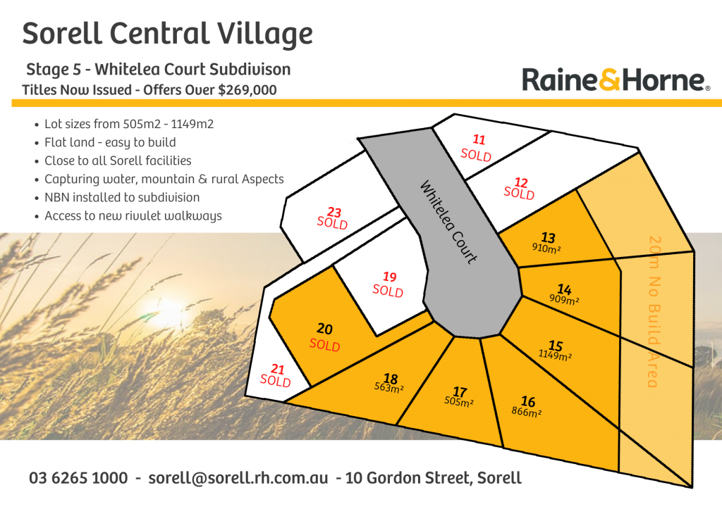 Stage 5 Whitelea Ct, Sorell, TAS 7172