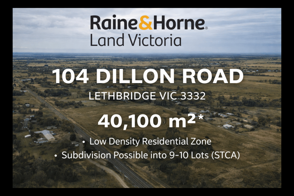 104 Dillon Rd, Lethbridge, VIC 3332