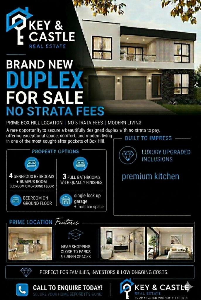 No Strata To Pay I Insepct Till 8pm, Box Hill, NSW 2765