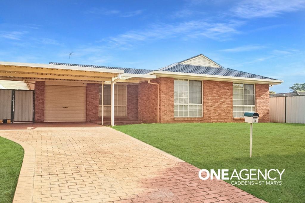 3 Corelli Cres, Claremont Meadows, NSW 2747