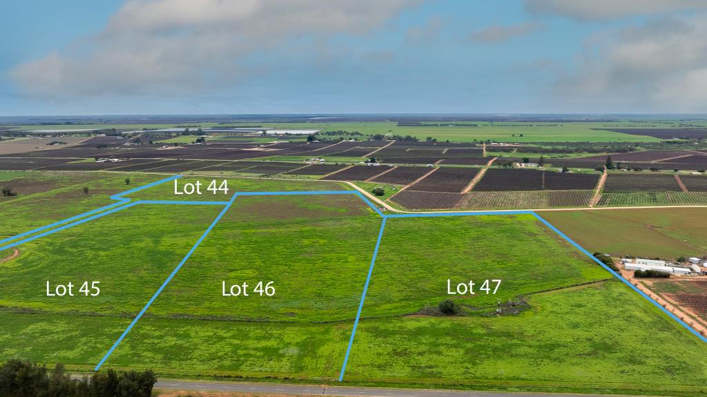 Lot 44, 45, 46, 47 Chowne Rd, Loxton North, SA 5333